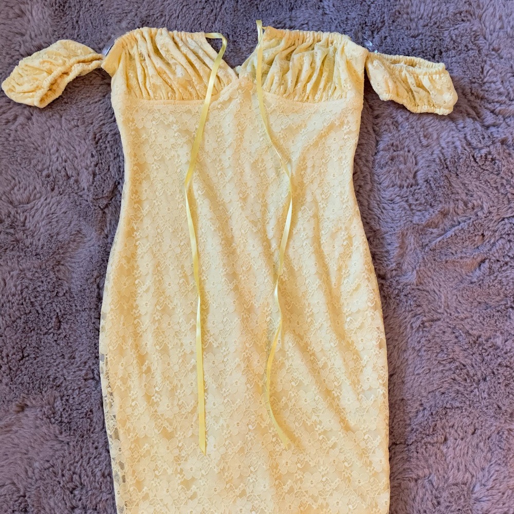 Moxy Boutique Yellow Sun Dress